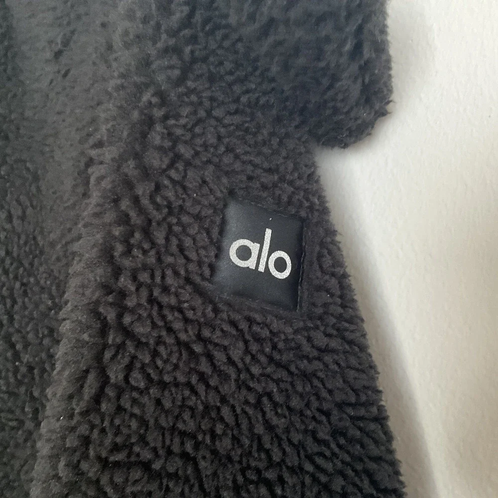 Alo Yoga Foxy Sherpa Jacket Black M